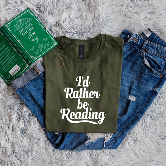 I'd rather be reading