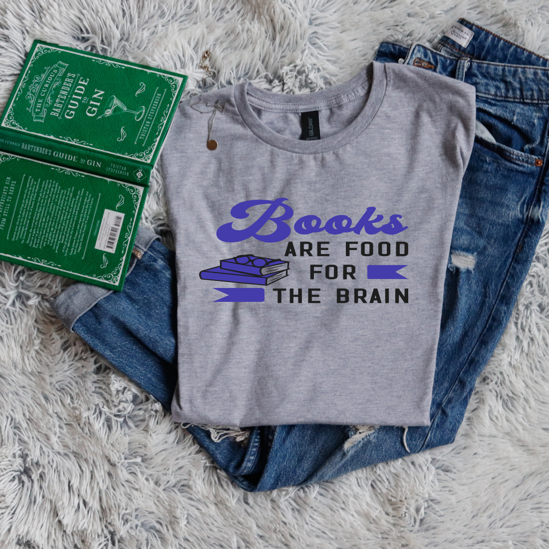 Books are food for brain