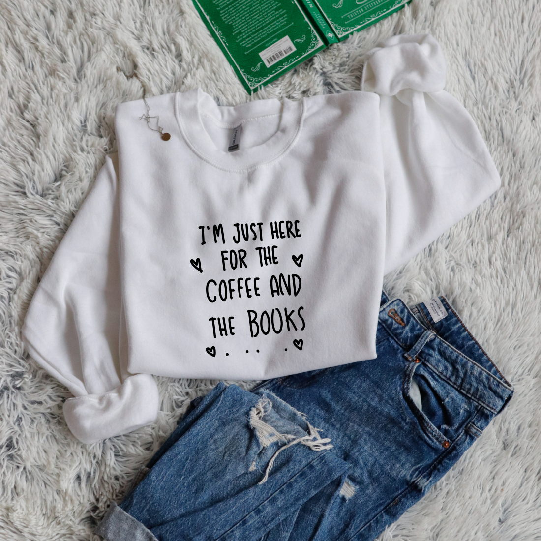 I'm just here for the coffee and the books