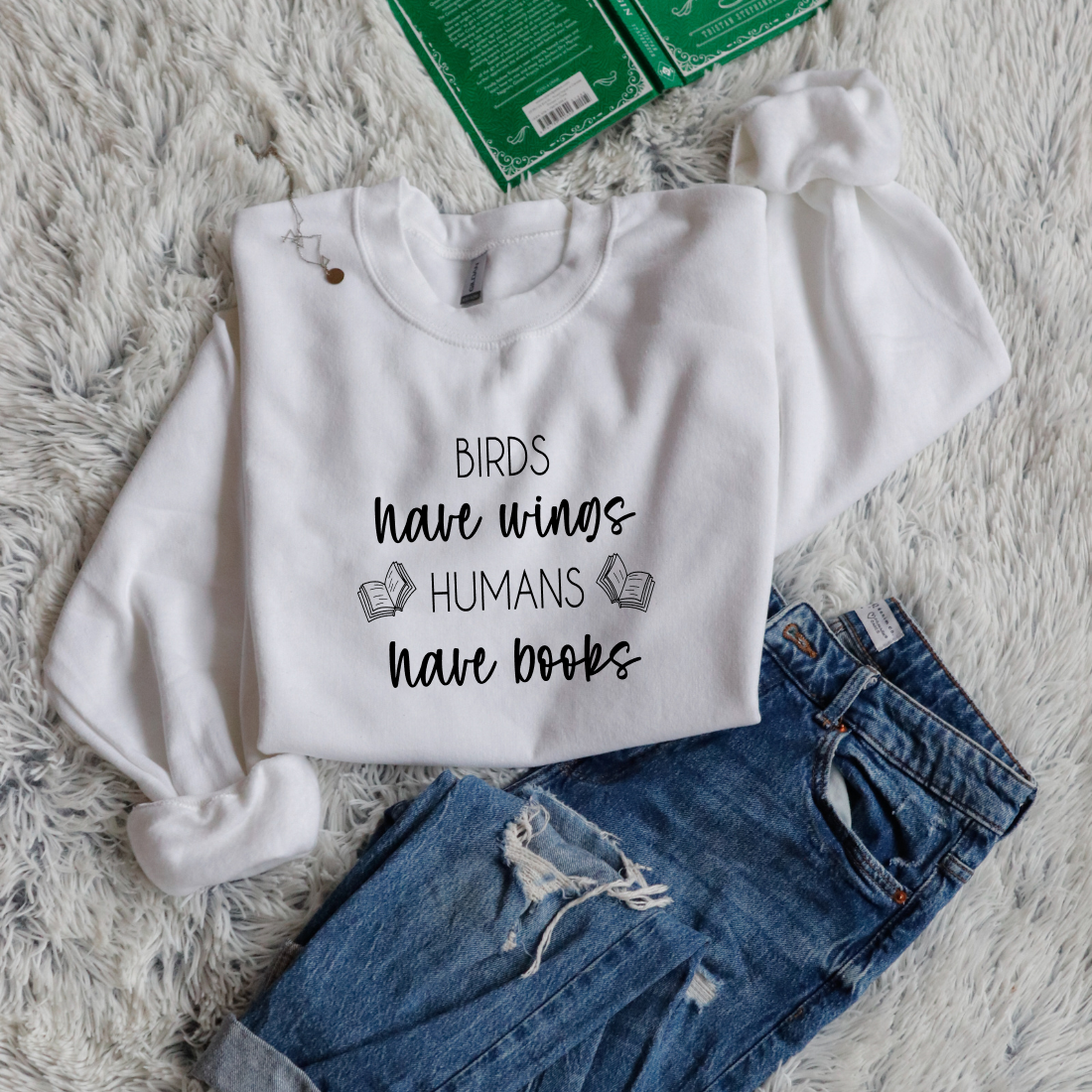 Birds Have Wings, Human Have Books