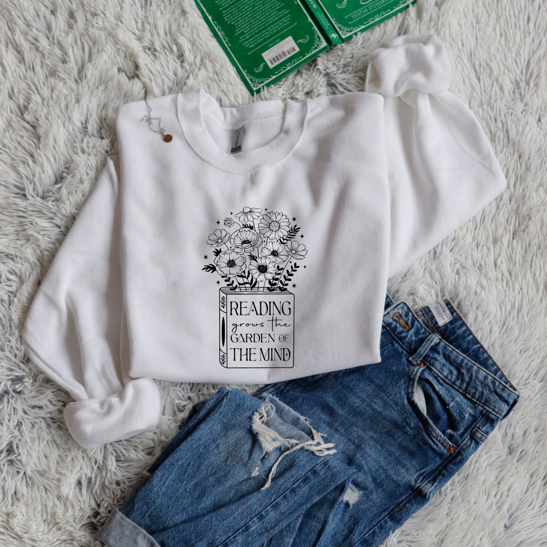 Reading grows the garden of the mind