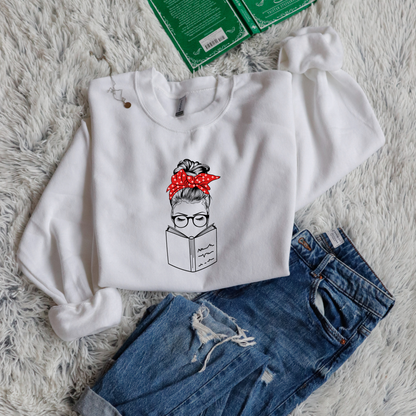 Pinup Girl Reading