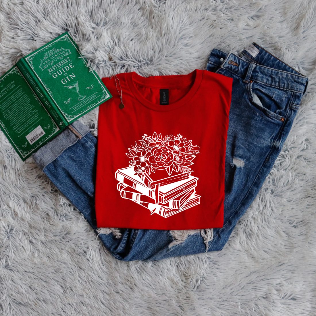 Books With Flowers