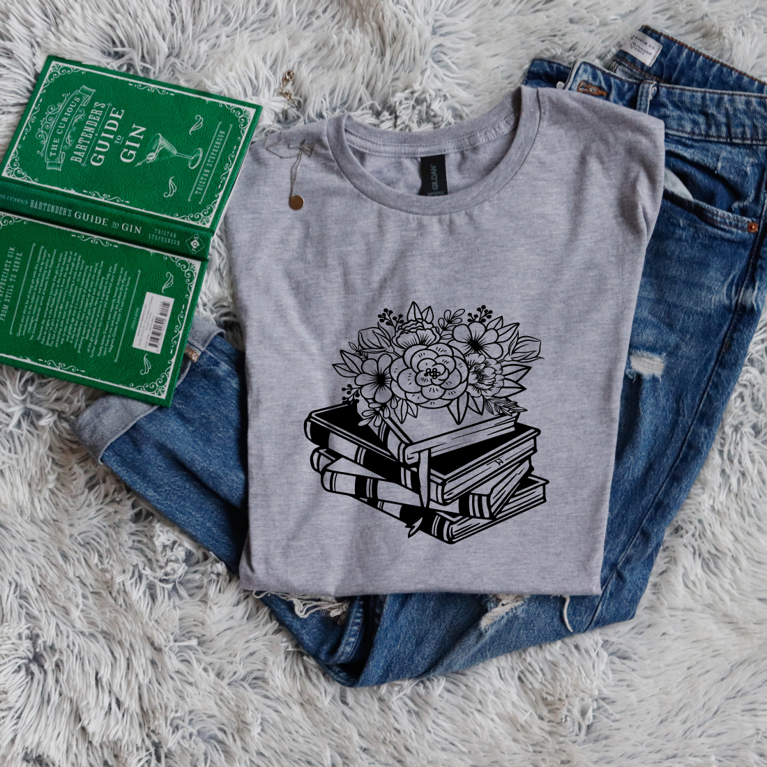 Books With Flowers