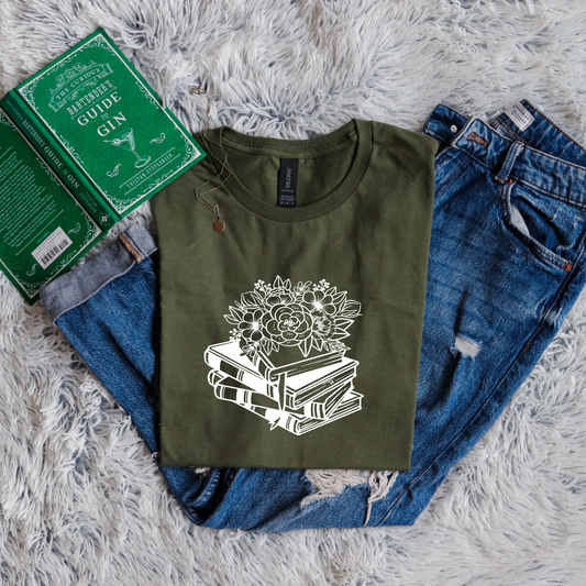 Books With Flowers