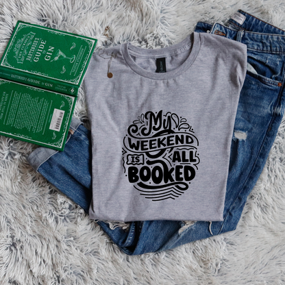 My weekend is all booked circle style