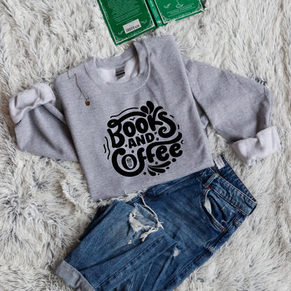 Books and coffee circle style