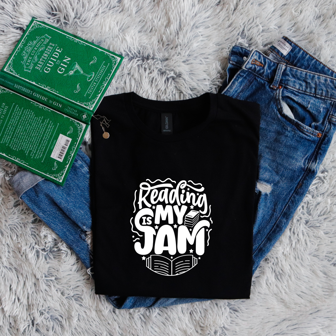 Reading is my jam circle style