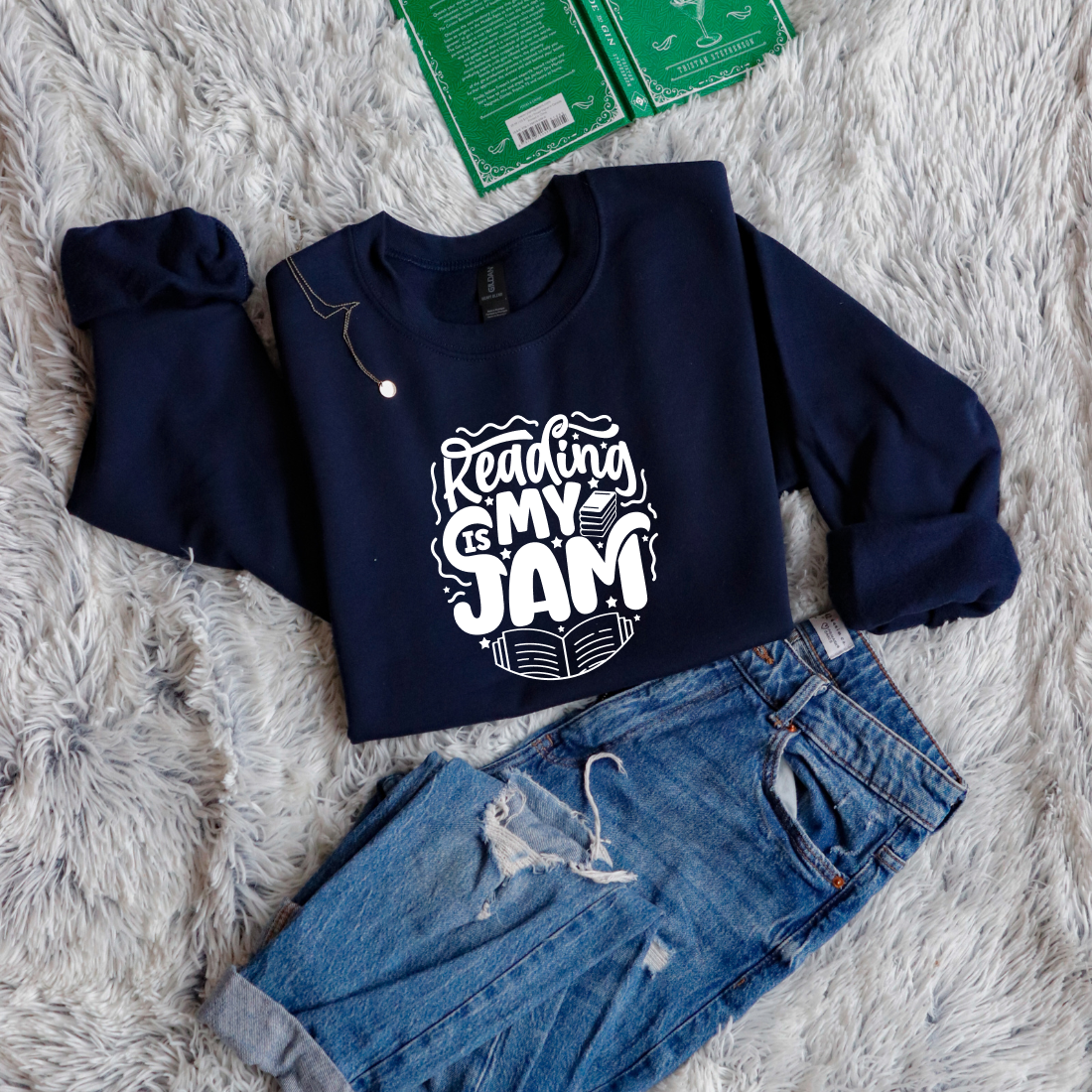 Reading is my jam circle style