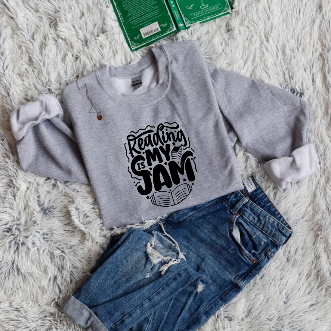 Reading is my jam circle style