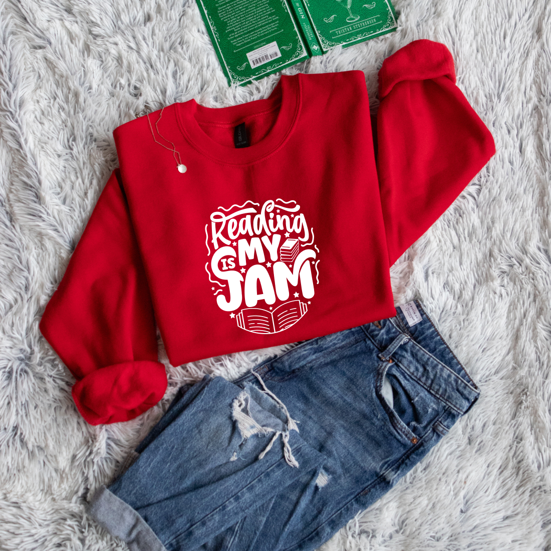 Reading is my jam circle style