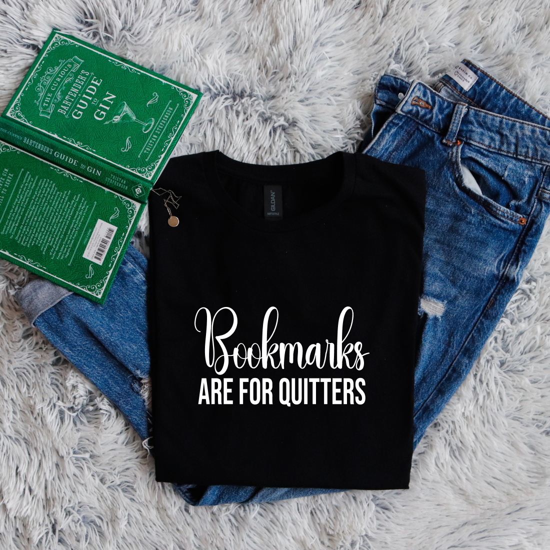 Bookmarks are for quitters handwritten