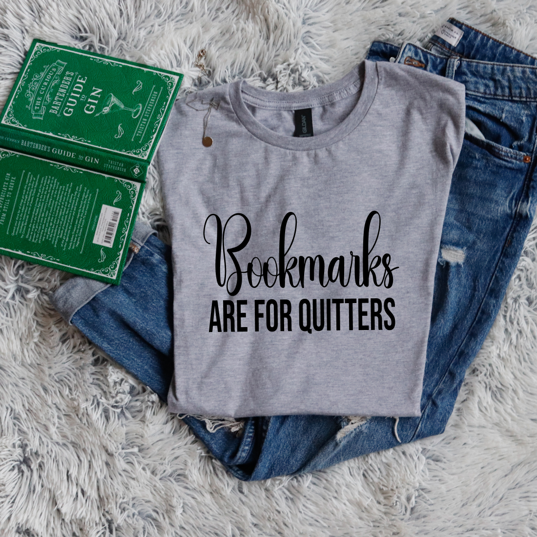 Bookmarks are for quitters handwritten