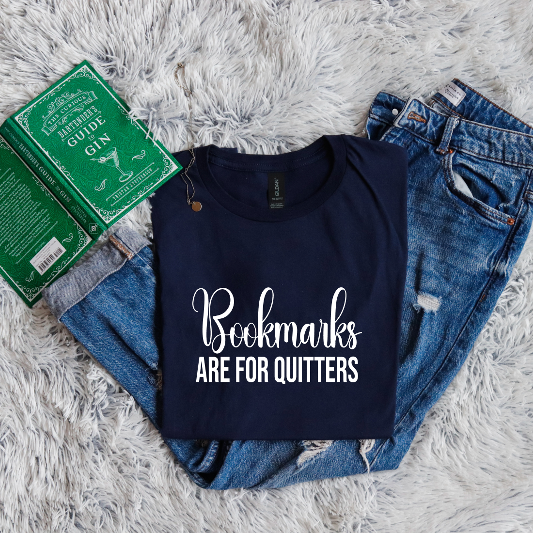 Bookmarks are for quitters handwritten