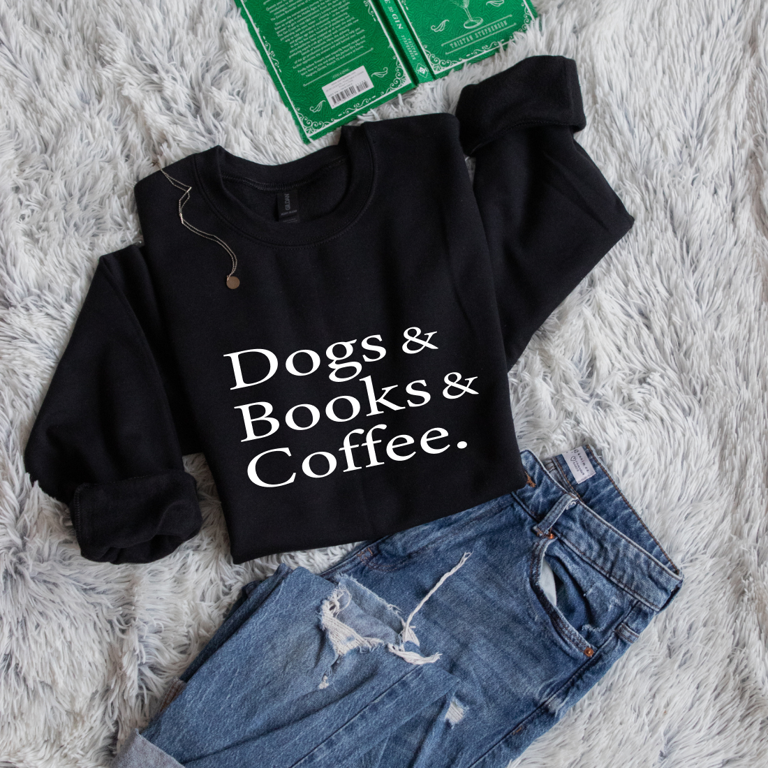 Dogs & Books & Coffee.