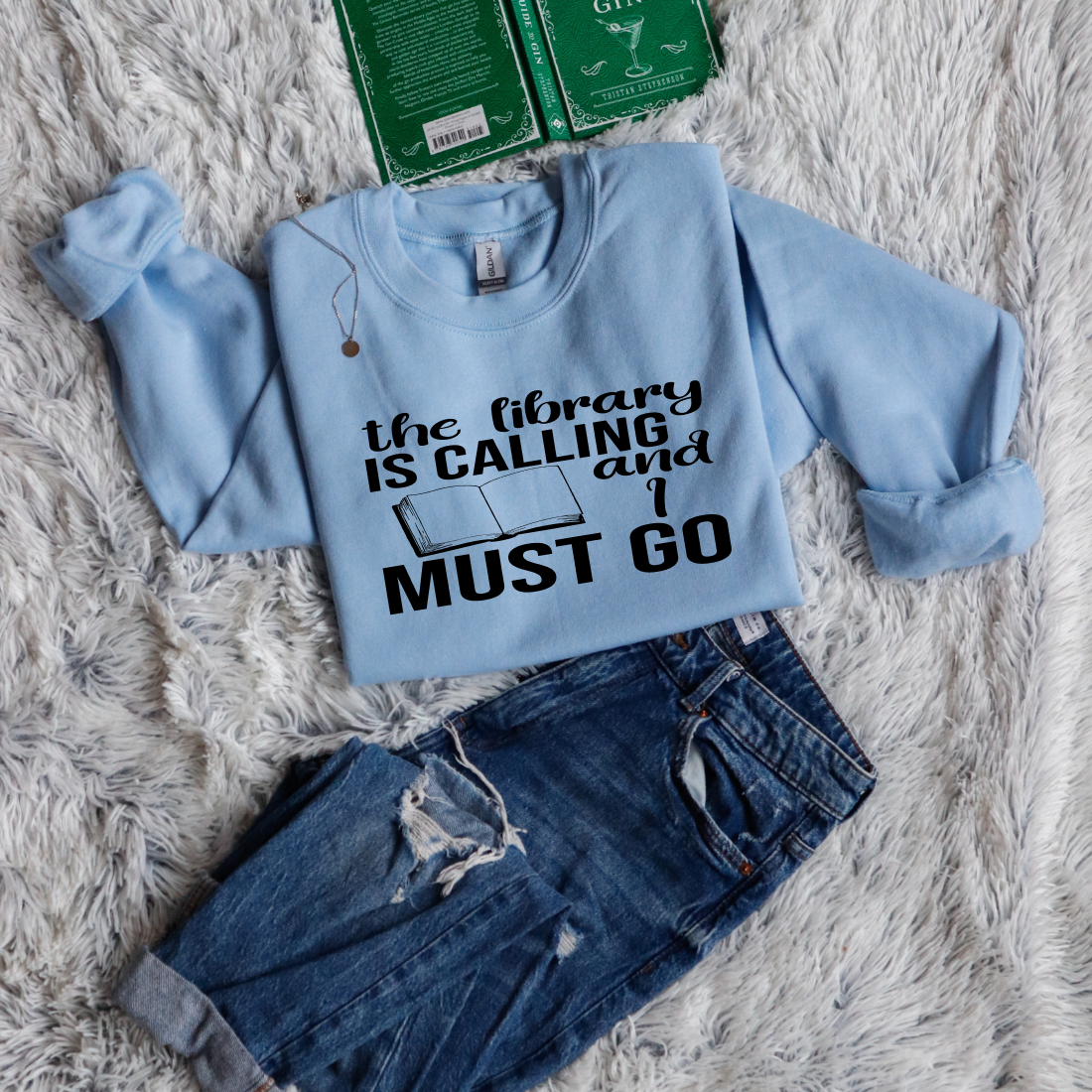 The library IS CALLING and I MUST GO