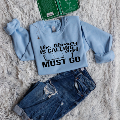 The library IS CALLING and I MUST GO