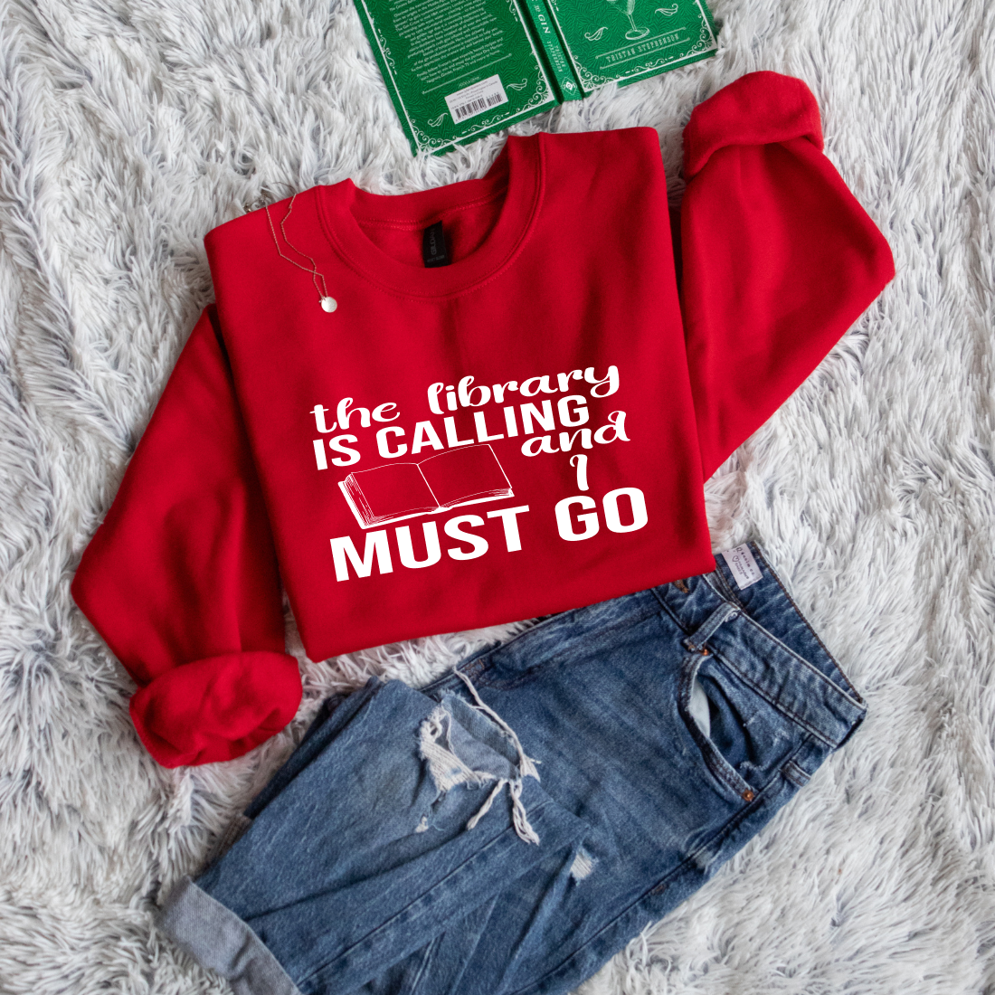 The library IS CALLING and I MUST GO