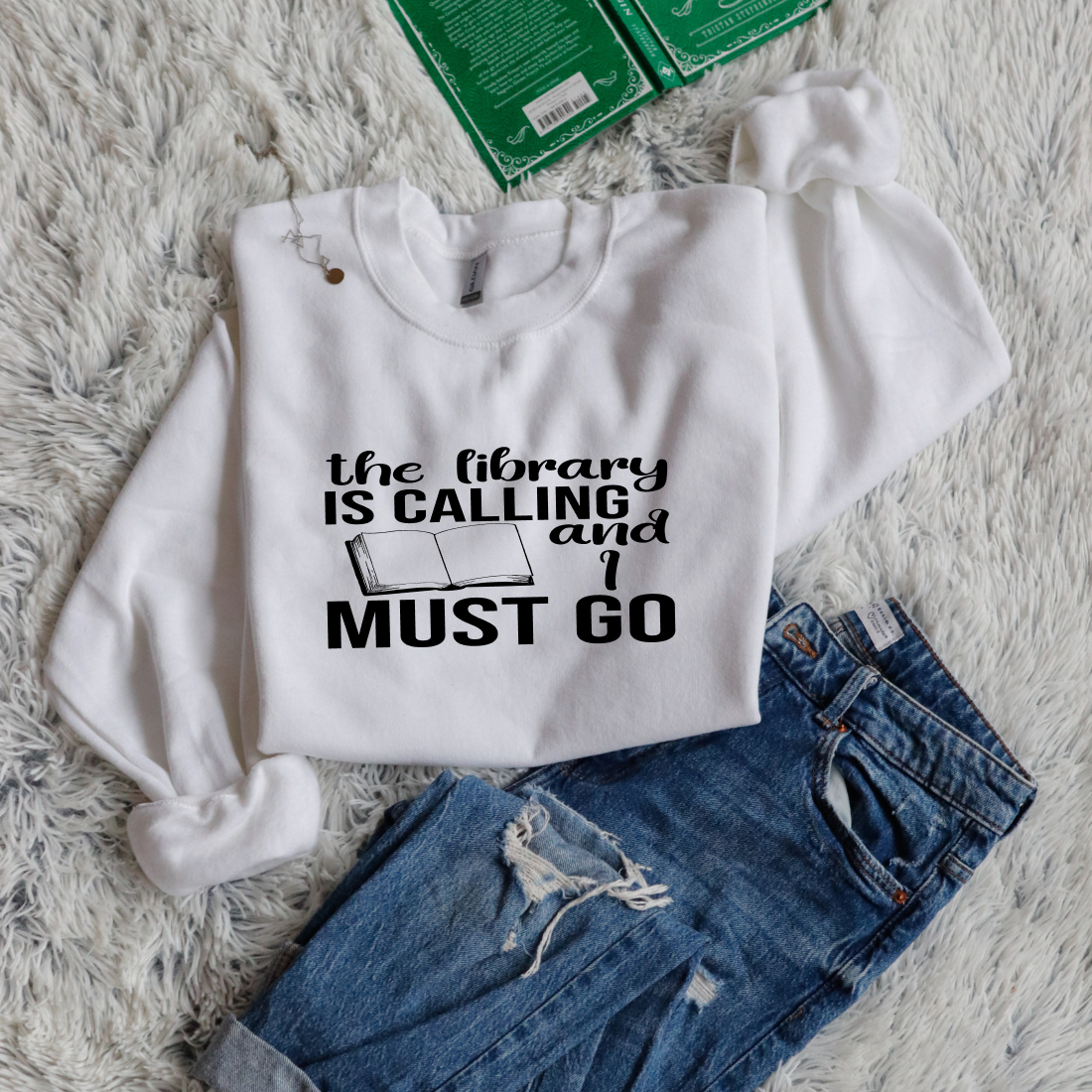 The library IS CALLING and I MUST GO
