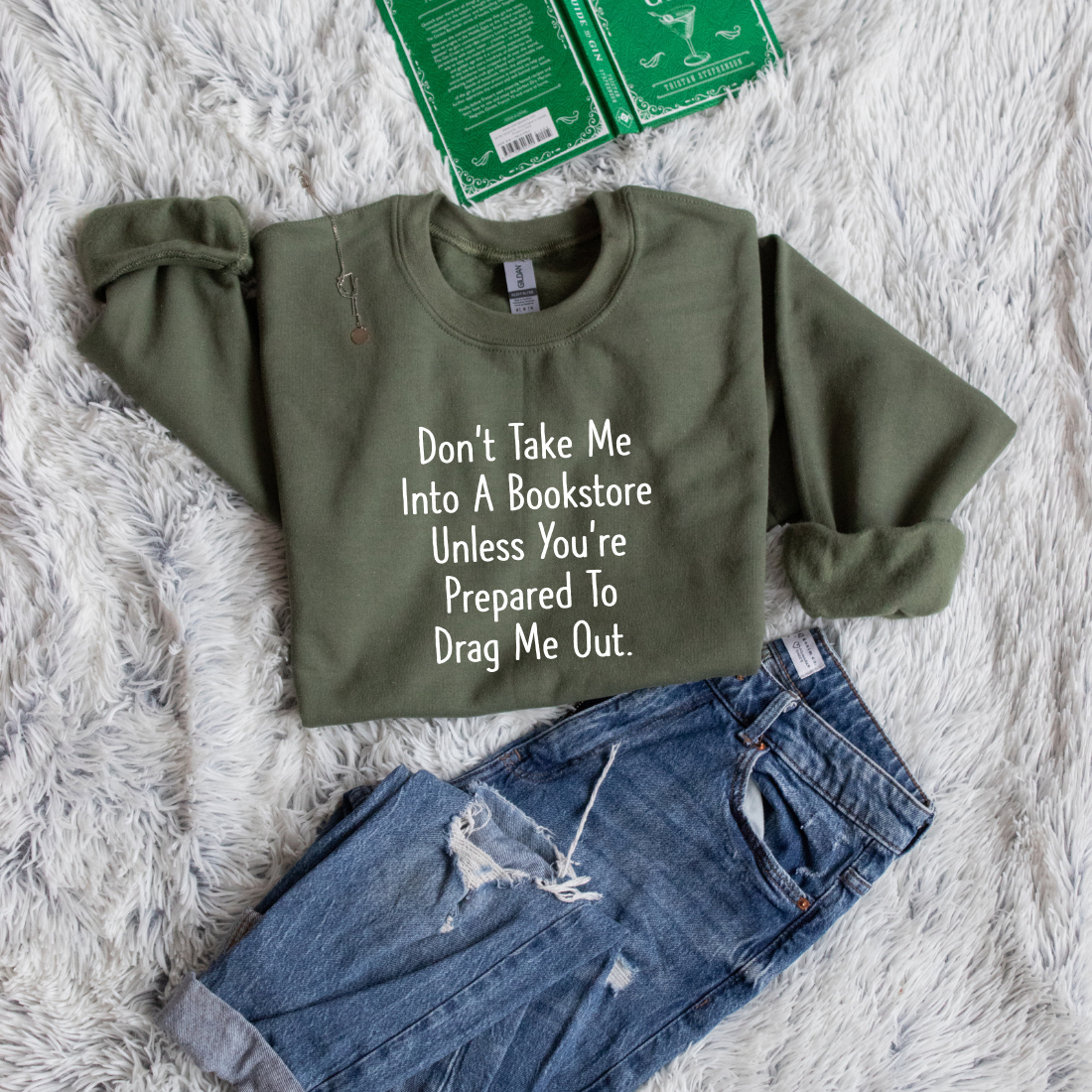 Don't Take Me Into A Bookstore