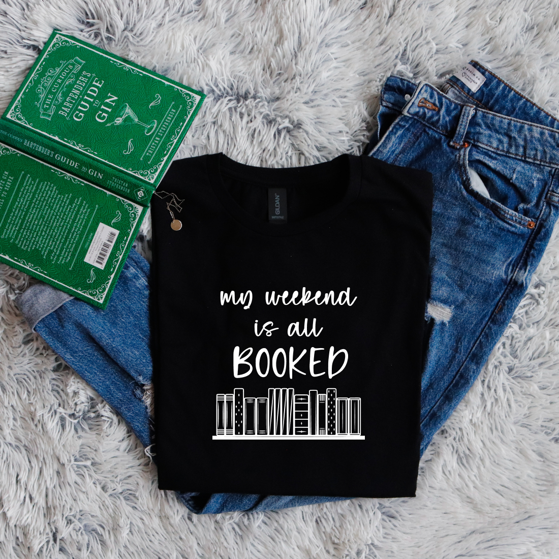 My weekend is all booked shelve