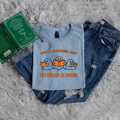 Its a bootiful day to read a book halloween