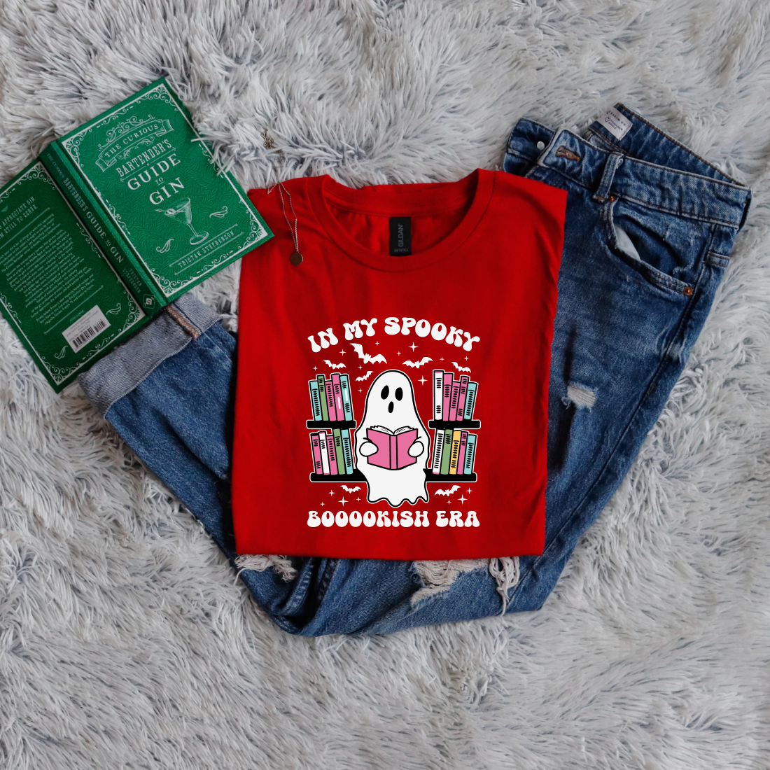 Reading ghost halloween