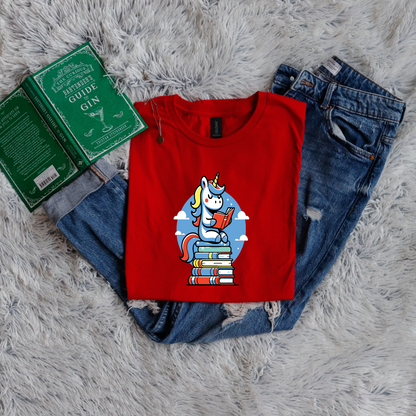 Reading unicorn