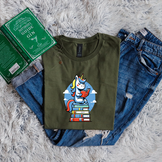 Reading unicorn