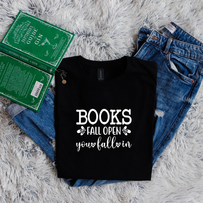 Books Fall Open You Fall in