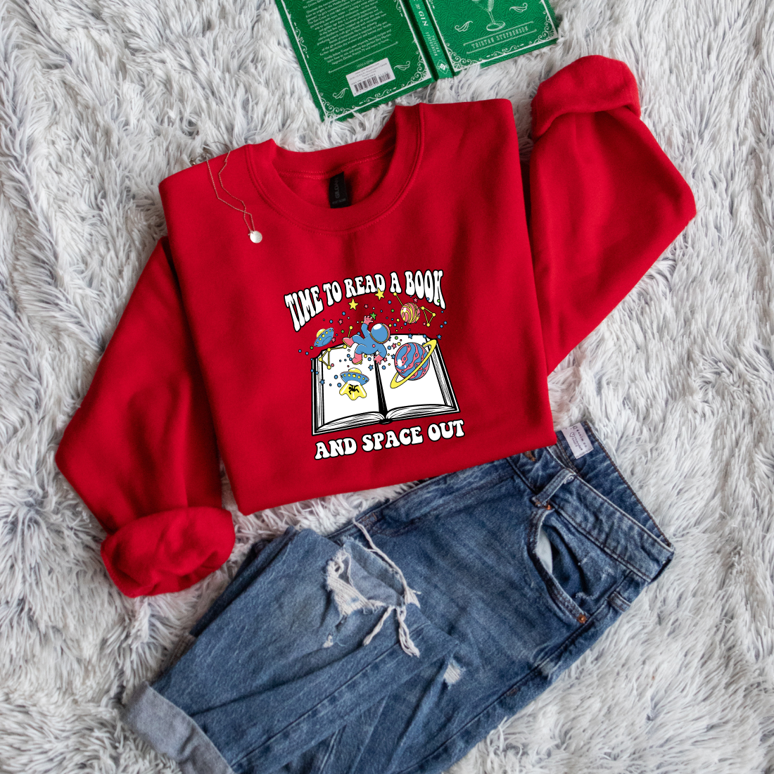 Time to read a book and space out