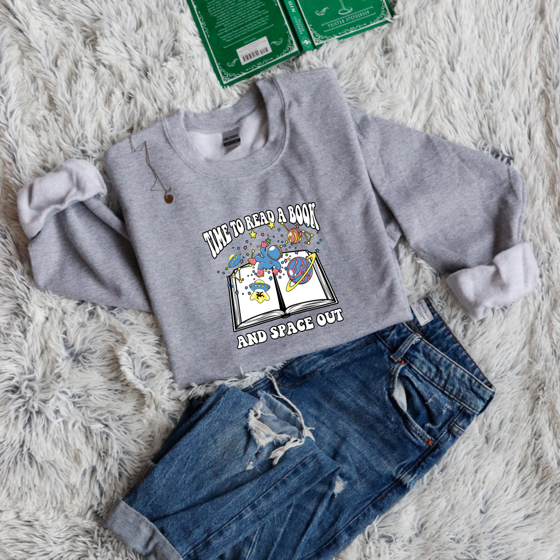 Time to read a book and space out