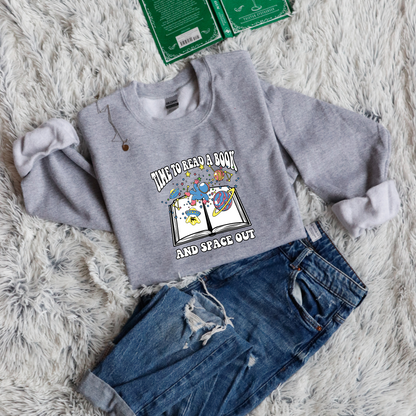 Time to read a book and space out