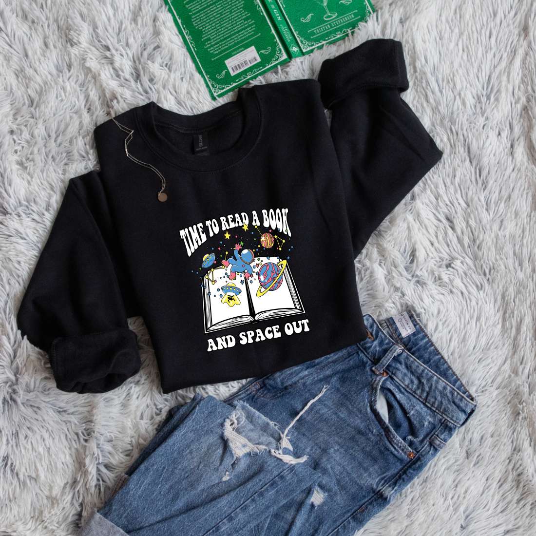 Time to read a book and space out