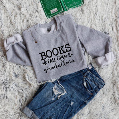 Books Fall Open You Fall in