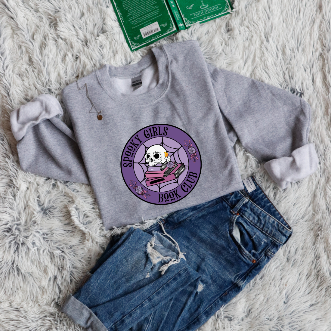 Spooky girls book club