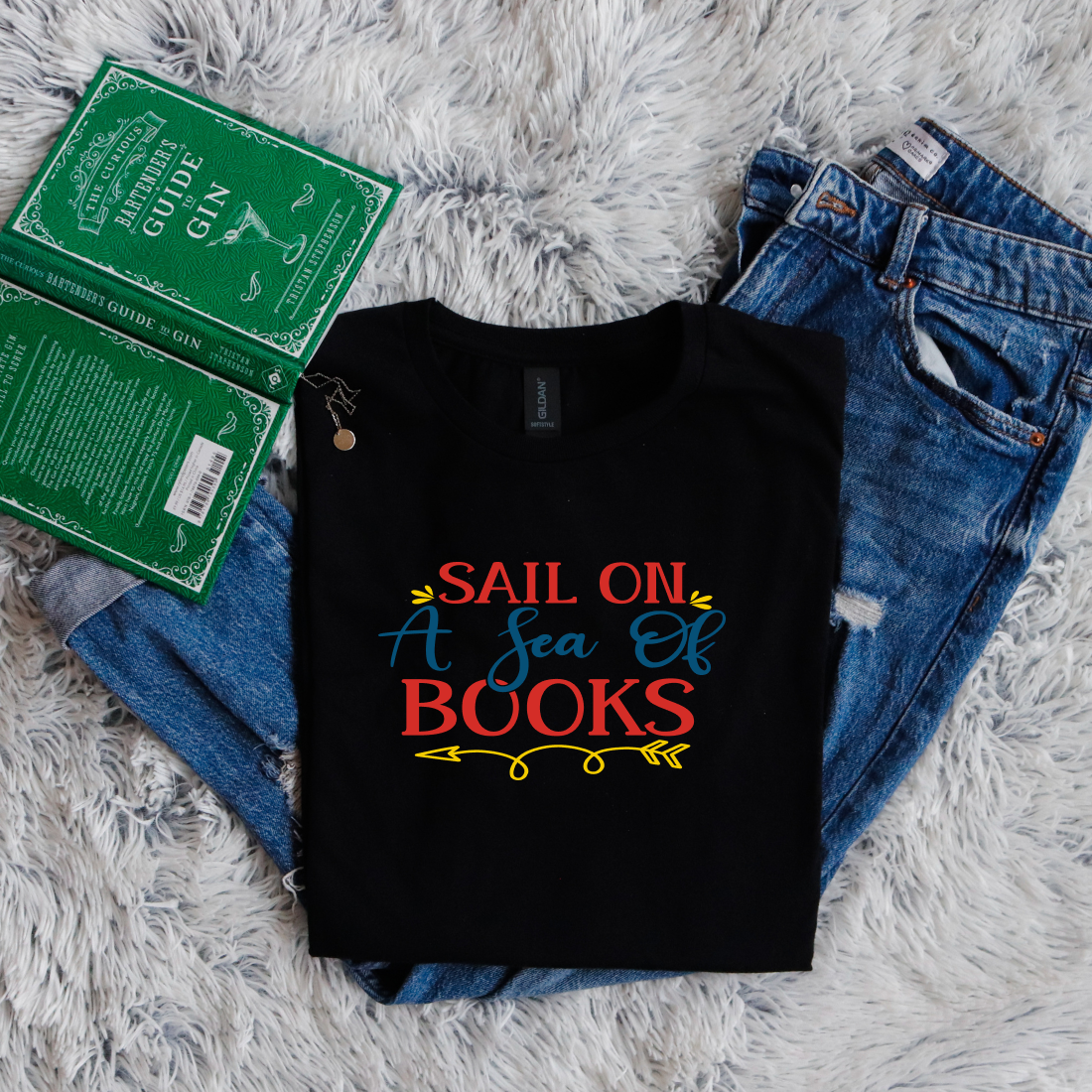Sail on a sea of books