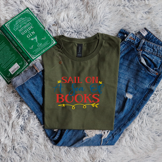 Sail on a sea of books