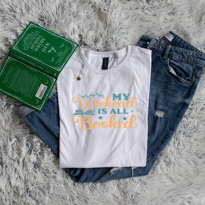 My weekend is all booked yellow green