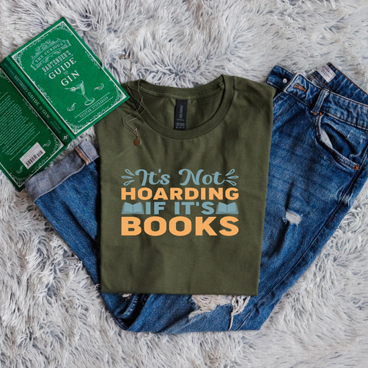 It's not hoarding if it's books yellow green