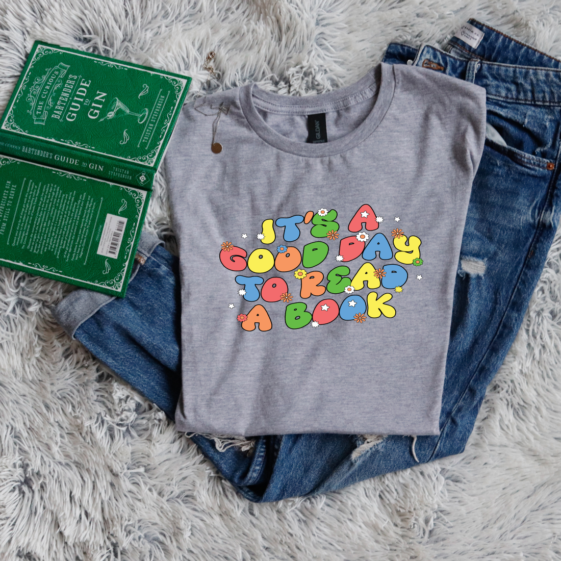Its a good day to read a book bubble letters with flowers color