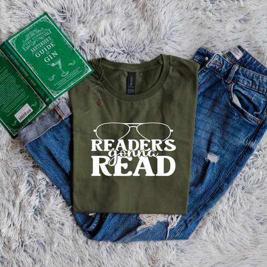 Readers gonna read glasses