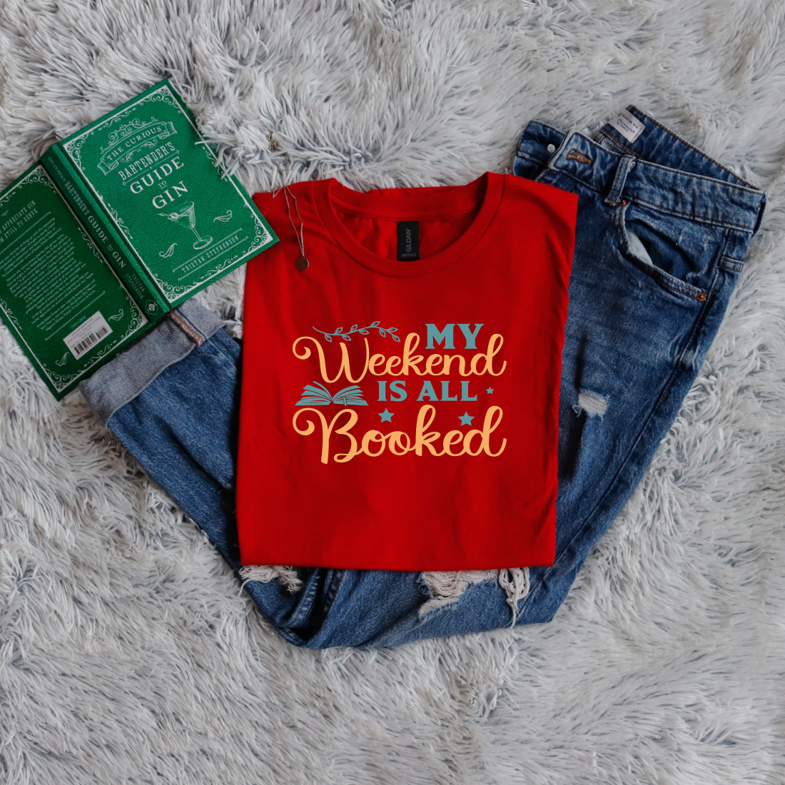 My weekend is all booked yellow green
