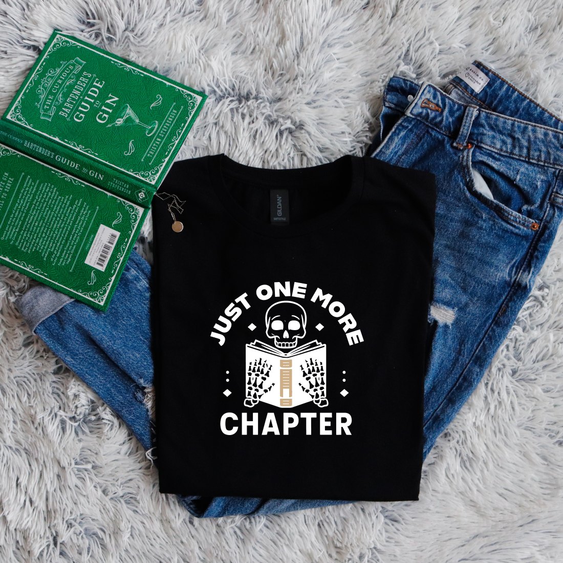 Just one more chapter reading skeleton