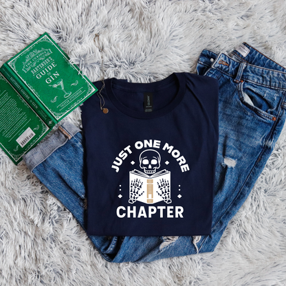 Just one more chapter reading skeleton