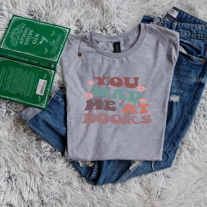 You Had Me At Books bubble letters