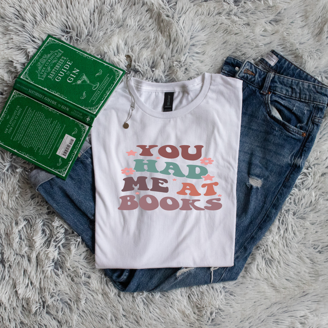 You Had Me At Books bubble letters