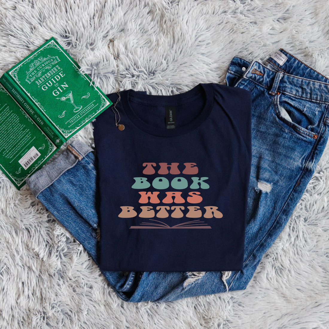 The Book Was Better bubble letters