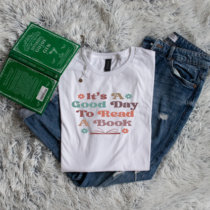 It's A Good Day To Read A Book bubble letters