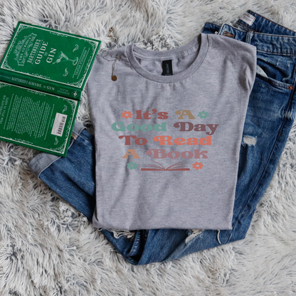It's A Good Day To Read A Book bubble letters